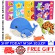 Little B House Large Wooden Puzzle Jigsaw Fruits Transport Animals Educational Toys Puzzle Besar - BT200