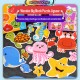 Little B House Large Wooden Puzzle Jigsaw Fruits Transport Animals Educational Toys Puzzle Besar - BT200