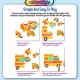 Little B House Large Wooden Puzzle Jigsaw Fruits Transport Animals Educational Toys Puzzle Besar - BT200