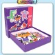 Little B House Large Wooden Puzzle Jigsaw Fruits Transport Animals Educational Toys Puzzle Besar - BT200