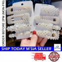 Little B House Korean Pearl Hair Clip Hair Pin Hair Accessories Hairpin Hairclip Klip Rambut Pearl - H04