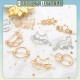 Little B House Korean Gold Silver Geometry Triangle Hair Pin Hair Clip Accessories Jepit Rambut - H05