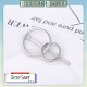 Little B House Korean Gold Silver Geometry Triangle Hair Pin Hair Clip Accessories Jepit Rambut - H05