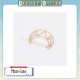 Little B House Korean Gold Silver Geometry Triangle Hair Pin Hair Clip Accessories Jepit Rambut - H05