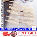 Little B House Korean Style Pearl Design Hairpin Hair Accessory Crystal Hair Clips Jepit Rambut - H39