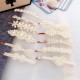 Little B House Korean Style Pearl Design Hairpin Hair Accessory Crystal Hair Clips Jepit Rambut - H39