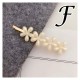 Little B House Korean Style Pearl Design Hairpin Hair Accessory Crystal Hair Clips 珍珠造型发夹 Jepit Rambut - H39