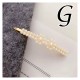Little B House Korean Style Pearl Design Hairpin Hair Accessory Crystal Hair Clips Jepit Rambut - H39