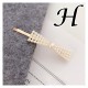 Little B House Korean Style Pearl Design Hairpin Hair Accessory Crystal Hair Clips Jepit Rambut - H39