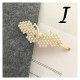 Little B House Korean Style Pearl Design Hairpin Hair Accessory Crystal Hair Clips Jepit Rambut - H39
