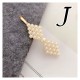 Little B House Korean Style Pearl Design Hairpin Hair Accessory Crystal Hair Clips Jepit Rambut - H39