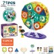 [Little B House] Magnetic Building Blocks Transparent Tile Ball Kids Educational Toy Mainan Magnet - BT282