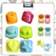 Little B House DIY Rice Ball Mould Cartoon Sushi Maker Rice Roll Mold Boiled Egg Mold Acuan Telur - KW09