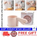 LittleBHouse Semi-Automatic Flour Sieve Hand-Held Sifter Shaker Cup Flour Filter Penapis Tepung Tangan- KW35