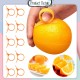 Little B House Snail Peeling Orange Opener Portable Peeling Tool Orange Skin Remover 剥橙器 Pengupas Oren - KW41