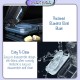 Little B House Travel Pill Compartment Case Storage Medicine Splitter with Cutter Blade Kotak Ubat - TV03