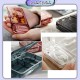 Little B House Travel Pill Compartment Case Storage Medicine Splitter with Cutter Blade Kotak Ubat - TV03