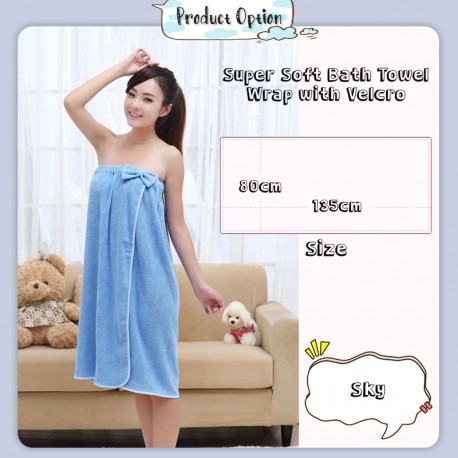 Little B House Wearable Fast Drying Bath Towel Cute Design Quick Dry Bath Towels Tuala Mandi - TV06
