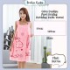 Little B House Wearable Fast Drying Bath Towel Cute Design Quick Dry Bath Towels Tuala Mandi - TV06