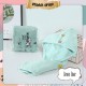 Little B House Hair Towel with Button Absorbent Fast Drying Hair Wraps for Women & Kid 干发帽 Tuala Rambut - TV07