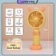 Little B House Charging Portable Fan USB Rechargeable Handheld Mini Fan with Night Light Kipas Mini - TV08