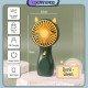 Little B House Charging Portable Fan USB Rechargeable Handheld Mini Fan with Night Light Kipas Mini - TV08