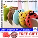 Little B House Door Stopper Finger Pinch Guard Animal Soft Foam Cushion Slamming Door Sendal Pintu - BS09