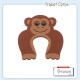 Little B House Door Stopper Finger Pinch Guard Animal Soft Foam Cushion Slamming Door Sendal Pintu - BS09