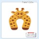 Little B House Door Stopper Finger Pinch Guard Animal Soft Foam Cushion Slamming Door Sendal Pintu - BS09
