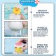 Little B House Water Spray Baby Cloud Penguin Duck Egg Bath Shower Toys Floating Sprinkler Mainan Mandi - BA10