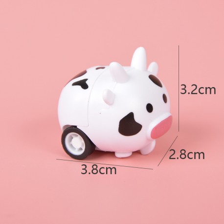 Little B House Cute Animal Pull Back Inertia Car Toys For Children Interesting Kids Toys Mainan Mini-BT275
