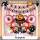 Little B House Halloween Decoration Pumpkin Ghost Aluminum Festival Party Balloon Belon Parti - HW01