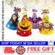 Little B House Halloween Party Hats Cartoon Paper Cap Party Decoration For Kids Topi Parti - HW04
