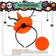 Little B House Halloween Mini Pointy Witch Hat Headband Costume Cosplay Accessories Pita Rambut- HW06