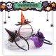 Little B House Halloween Mini Pointy Witch Hat Headband Costume Cosplay Accessories Pita Rambut- HW06