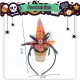 Little B House Halloween Mini Pointy Witch Hat Headband Costume Cosplay Accessories Pita Rambut- HW06