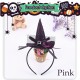 Little B House Halloween Mini Pointy Witch Hat Headband Costume Cosplay Accessories 万圣节南瓜尖帽头箍头饰 Pita Rambut- HW06