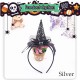 Little B House Halloween Mini Pointy Witch Hat Headband Costume Cosplay Accessories Pita Rambut- HW06