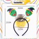 Little B House Halloween Headband Masquerade Party Head Buckle Pumpkin Witch Headband Pita Rambut - HW07
