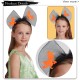 Little B House Pumpkin Headband Halloween Skull Headdress Pita Rambut - HW08