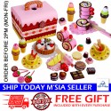 Little B House Wooden Pretend Combo Toy Birthday Party Cake Set 生日蛋糕家家酒 Masak Masak - BT47