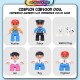 Little B House 155pcs/238pcs/239pcs Big Size Large Particles Building Block House Puzzle Blok Besar - BT191