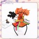 Little B House Halloween Pumpkin Witch Hat Headband Sequin Head Hoop Accessories Pita Rambut - HW11