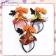 Little B House Halloween Pumpkin Witch Hat Headband Sequin Head Hoop Accessories Pita Rambut - HW11