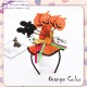 Little B House Halloween Pumpkin Witch Hat Headband Sequin Head Hoop Accessories Pita Rambut - HW11