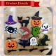 Little B House Halloween Hair Clips Pumpkin Ghost Cat Spider Bat Patterns Hairpins Klip Rambut - HW12