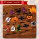 Little B House Halloween Hair Clips Pumpkin Ghost Cat Spider Bat Patterns Hairpins Klip Rambut - HW12