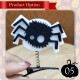 Little B House Halloween Hair Clips Pumpkin Ghost Cat Spider Bat Patterns Hairpins Klip Rambut - HW12