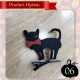 Little B House Halloween Hair Clips Pumpkin Ghost Cat Spider Bat Patterns Hairpins Klip Rambut - HW12
