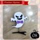 Little B House Halloween Hair Clips Pumpkin Ghost Cat Spider Bat Patterns Hairpins Klip Rambut - HW12